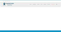 Desktop Screenshot of castlecookemortgage.com